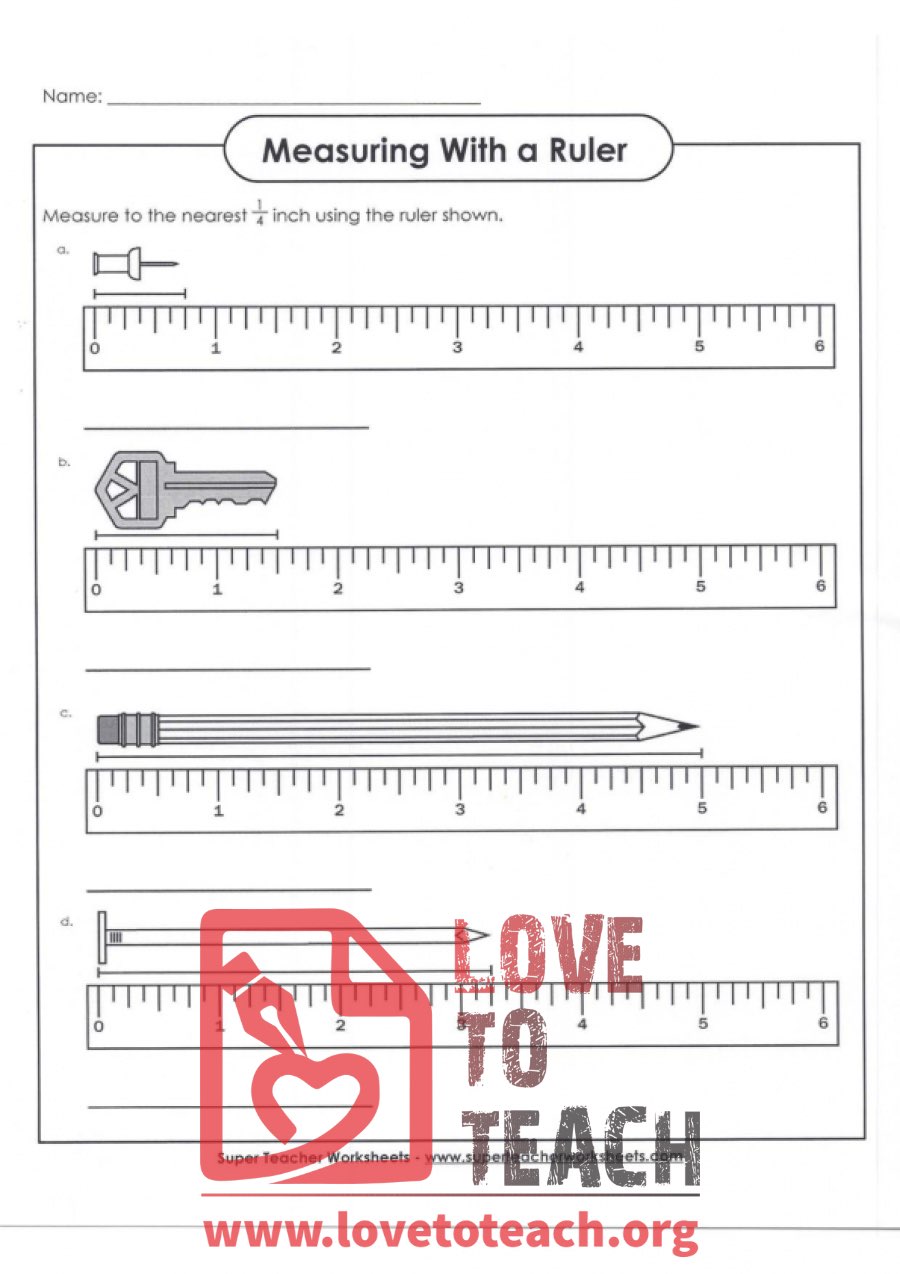 measuring-with-a-ruler-with-answer-key-lovetoteach