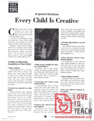 Every Child is Creative