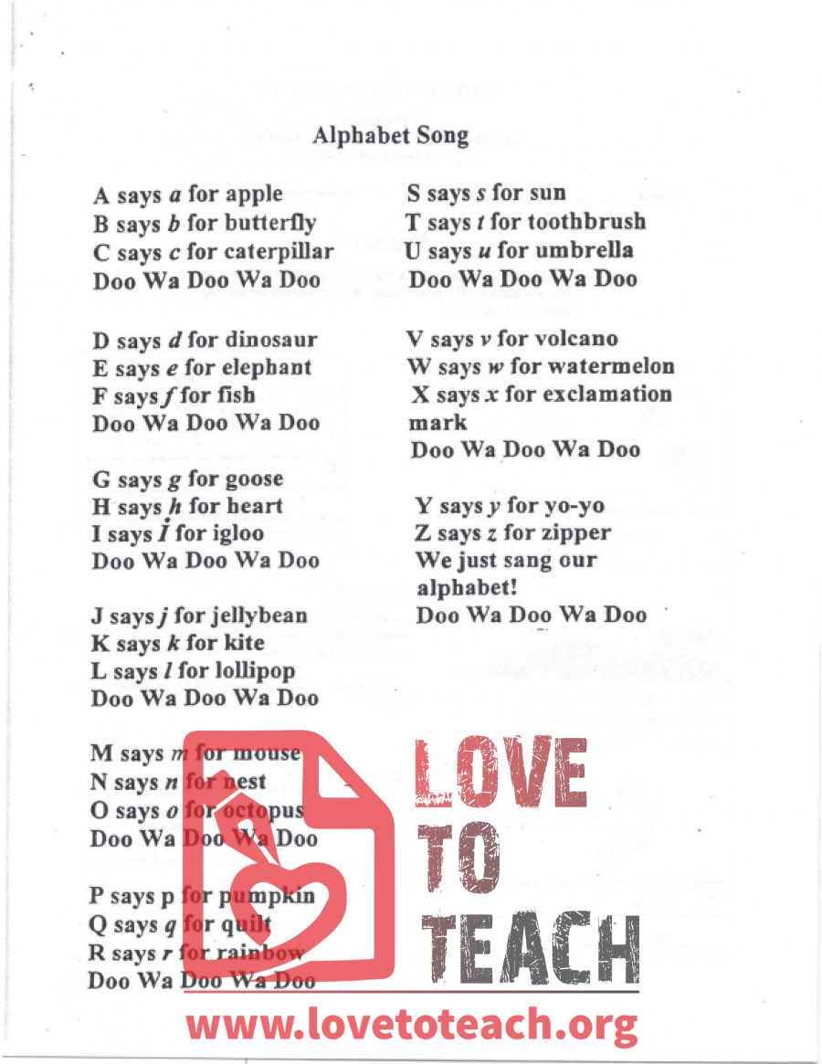 alphabet-song-lovetoteach